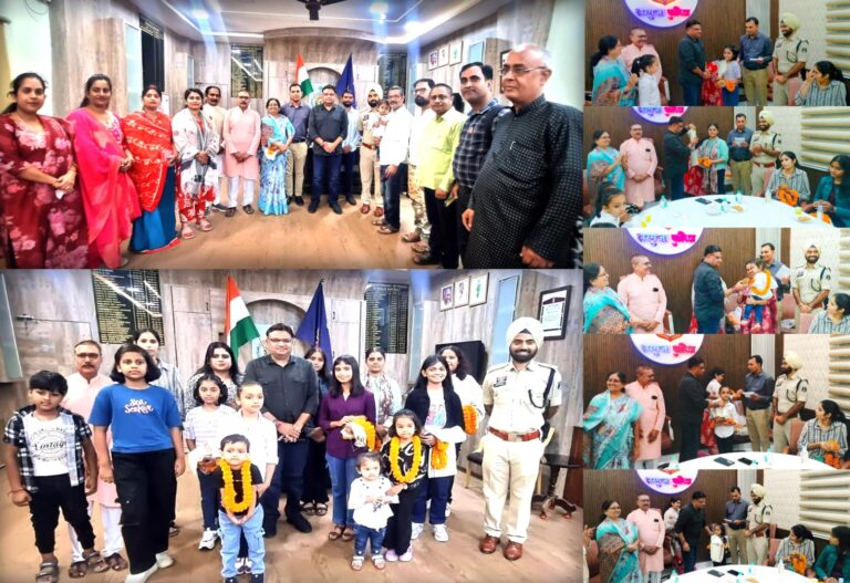 अंतर्राष्ट्रीय बालिका दिवस 2025के अवसर पर सरगुजा पुलिस एवं सरगुजा जिले के स्वैच्छिक संगठनों के संयुक्त तत्वावधान् में संचालित नवा बिहान नशामुक्ति जागरूकता अभियान एवं परामर्श केंद्र सरगुजा ने बालिकाओं को किया सम्मानित।