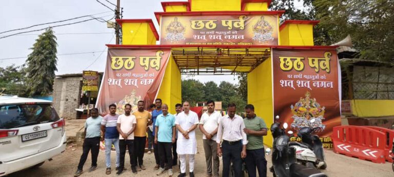 छठ पर्व आस्था और प्रकृति के प्रति कृतज्ञता का उत्सव : भारत सिंह सिसोदिया