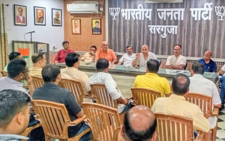 SIR-2025 विशेष गहन पुनरीक्षण हेतु युवा, महिला एवं किसान मोर्चा के विधानसभा प्रभारियों की सूची जारी