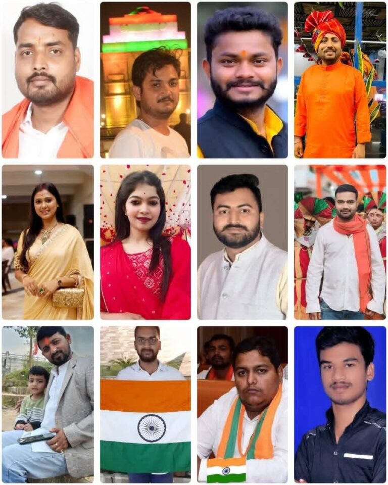 प्रदेश नेतृत्व की सहमति से युवा मोर्चा की प्रदेश कार्यसमिति व जिला अध्यक्षों की घोषणा