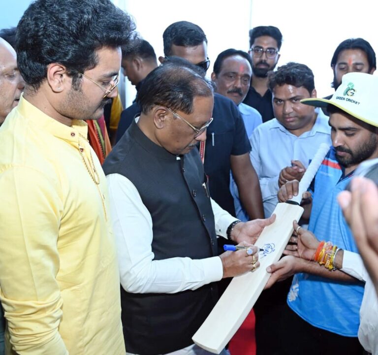 खेल सुविधाओं का विस्तार युवाओं को नई दिशा और अवसर देता है- मुख्यमंत्री श्री विष्णु देव साय