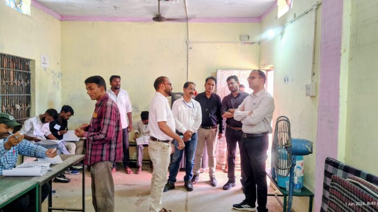 नगर पंचायत शिवनन्दनपुर एवं त्रिस्तरीय पंचायत उप निर्वाचन 2026 का मतदान शांतिपूर्ण संपन्न