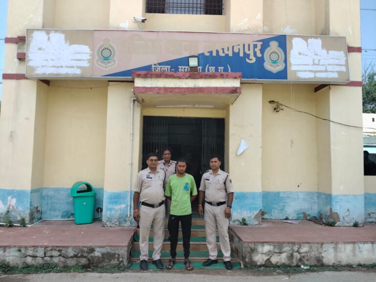पाक्सो एक्ट के प्रकरण में एक आरोपी गिरफ्तार।