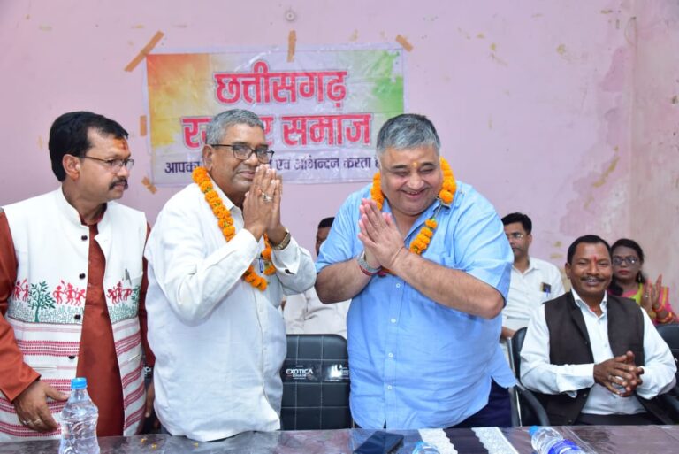 सरगुजा जिले के राजवाड़े समाज की एकजुटता बनी सामाजिक विकास का संकल्प, मंत्री राजेश अग्रवाल ने समाज की भागीदारी को बताया विकास की ताकत