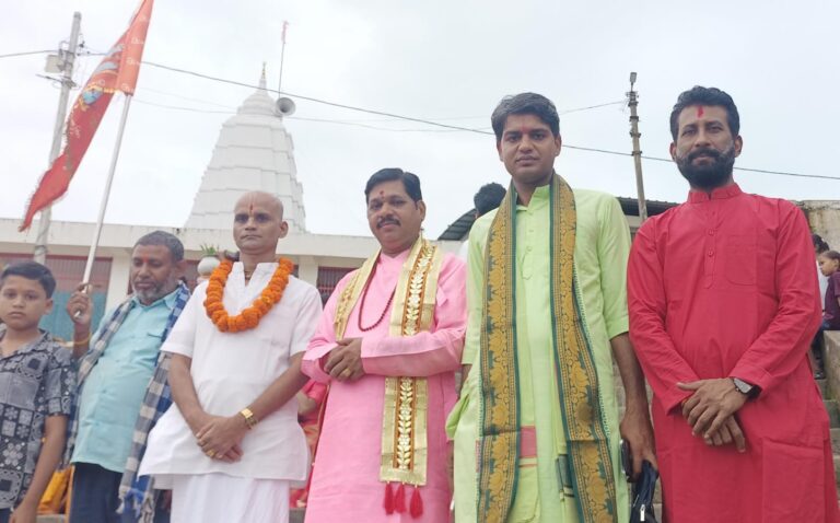 नवागढ़ में 9 दिवसीय श्री शिवमहापुराण कथा का भव्य शुभारंभ