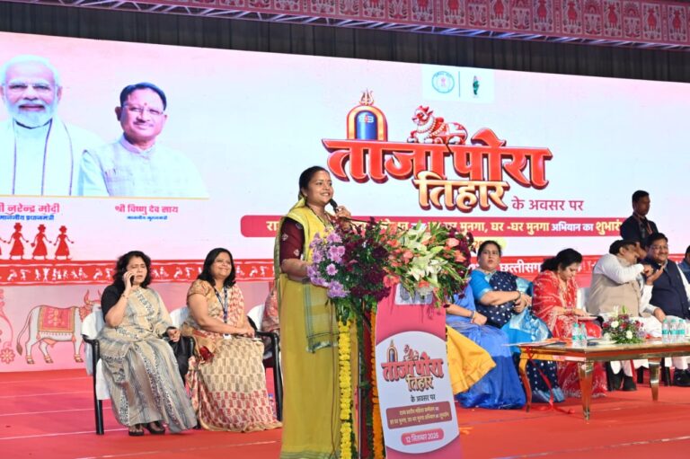 हर घर मुनगा घर घर मुनगा अभियान का विधिवत शुभारंभ आयुक्त,कलेक्टर,परियोजनाधिकारी पर्यवेक्षक आंगनबाड़ी कार्यकर्ता और ग्राम पंचायत तक की जिम्मेदारी तय – मंत्री लक्ष्मी राजवाड़े