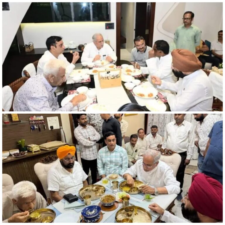 टीएस सिंहदेव के गढ़ में भूपेश बघेल की मौजूदगी से सियासी हलचल, ‘डबल डी’ को लेकर चर्चाएं तेज