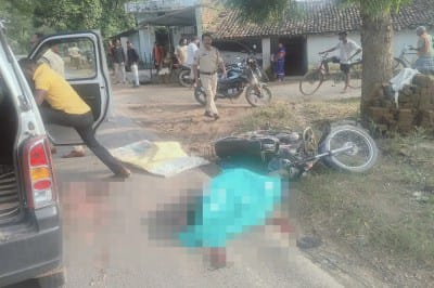 तेज रफ्तार ट्रक ने भाजपा मंडल उपाध्यक्ष को कुचला, मौके पर दर्दनाक मौत